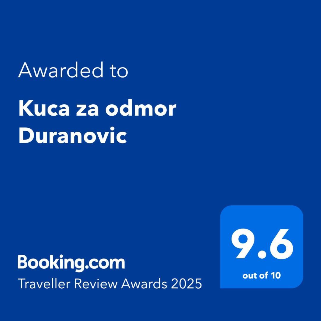 Kuca Za Odmor Duranovic Apartment Cladova Exterior foto